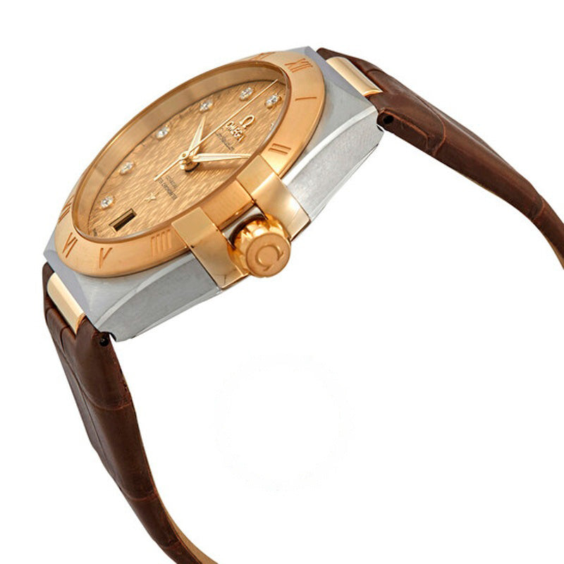 Relógio Constelação Automática Diamante Mostrador Champagne 39 mm - Mercado de Luxo - O Maior E-Commerce de Bens, Produtos e Serviços de Luxo do Brasil.