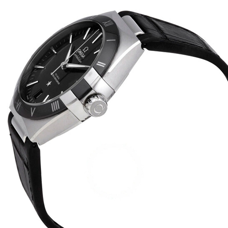 Relógio Constellation Cronômetro Automático Mostrador Preto 41 mm - Mercado de Luxo - O Maior E-Commerce de Bens, Produtos e Serviços de Luxo do Brasil.