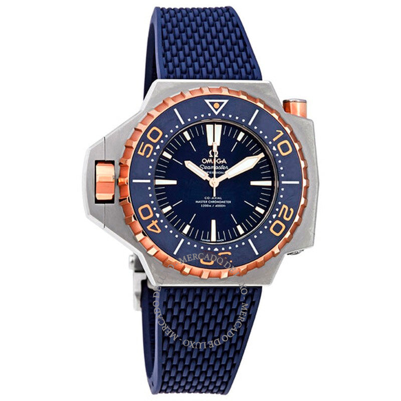Relógio Seamaster Lefty Automático Mostrador Azul Laqueado 48 mm - Mercado de Luxo - O Maior E-Commerce de Bens, Produtos e Serviços de Luxo do Brasil.