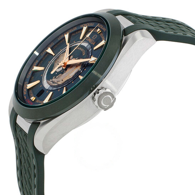 Relógio AquaTerraChronometer GMT Automático Mostrador Verde 43 mm - Mercado de Luxo - O Maior E-Commerce de Bens, Produtos e Serviços de Luxo do Brasil.