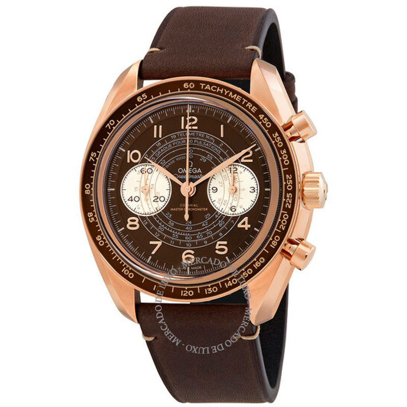 Relógio Speedmaster Cronógrafo Corda Manual Mostrador Marrom  - Mercado de Luxo - O Maior E-Commerce de Bens, Produtos e Serviços de Luxo do Brasil.