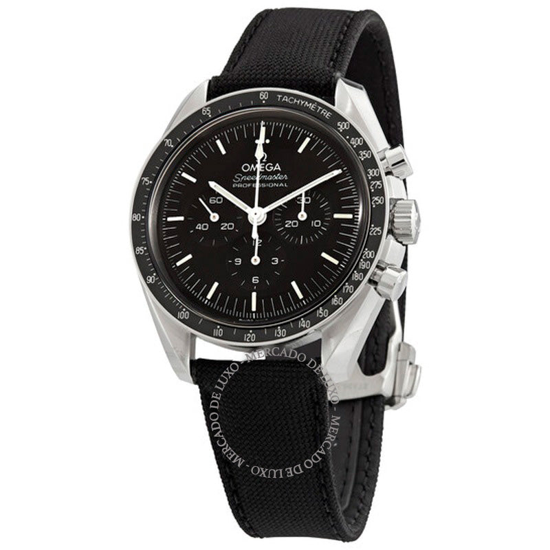 Relógio Speedmaster Cronógrafo Corda Manual Mostrador Preto 42 mm - Mercado de Luxo - O Maior E-Commerce de Bens, Produtos e Serviços de Luxo do Brasil.