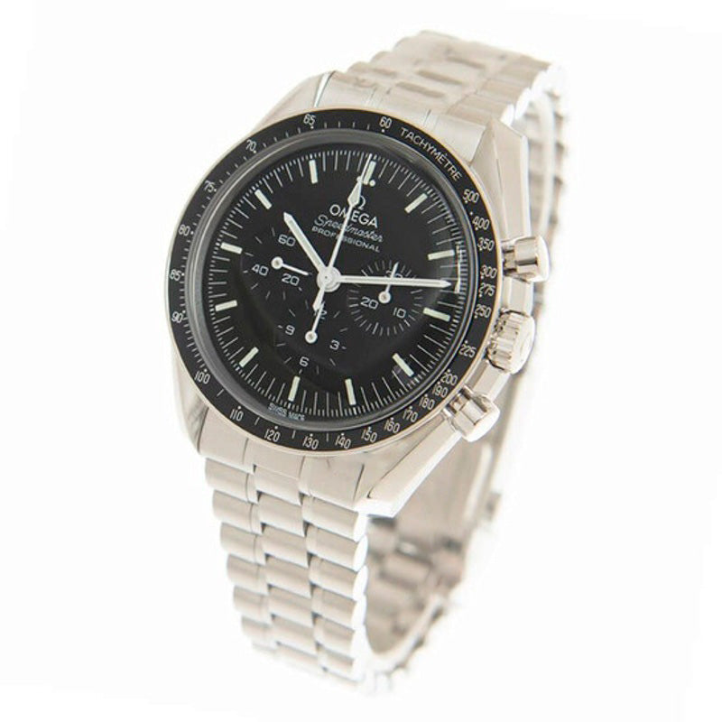 Relógio Speedmaster Cronógrafo Corda Manual Mostrador Preto 42 mm - Mercado de Luxo - O Maior E-Commerce de Bens, Produtos e Serviços de Luxo do Brasil.