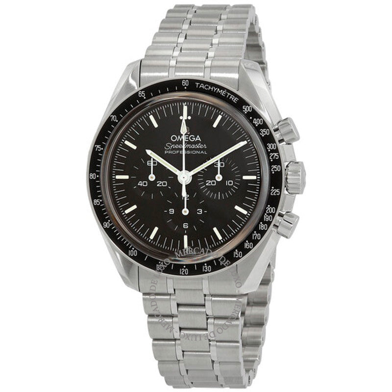 Relógio Speedmaster Cronógrafo Corda Manual Mostrador Preto  - Mercado de Luxo - O Maior E-Commerce de Bens, Produtos e Serviços de Luxo do Brasil.