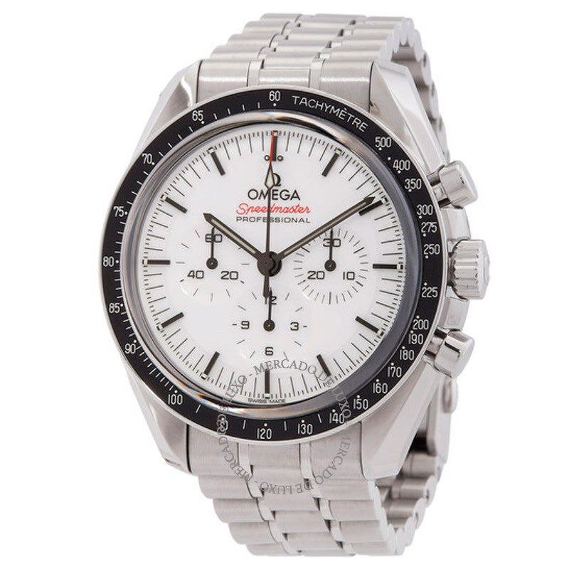 Relógio Speedmaster Cronógrafo Automático Mostrador Branco 42 mm - Mercado de Luxo - O Maior E-Commerce de Bens, Produtos e Serviços de Luxo do Brasil.