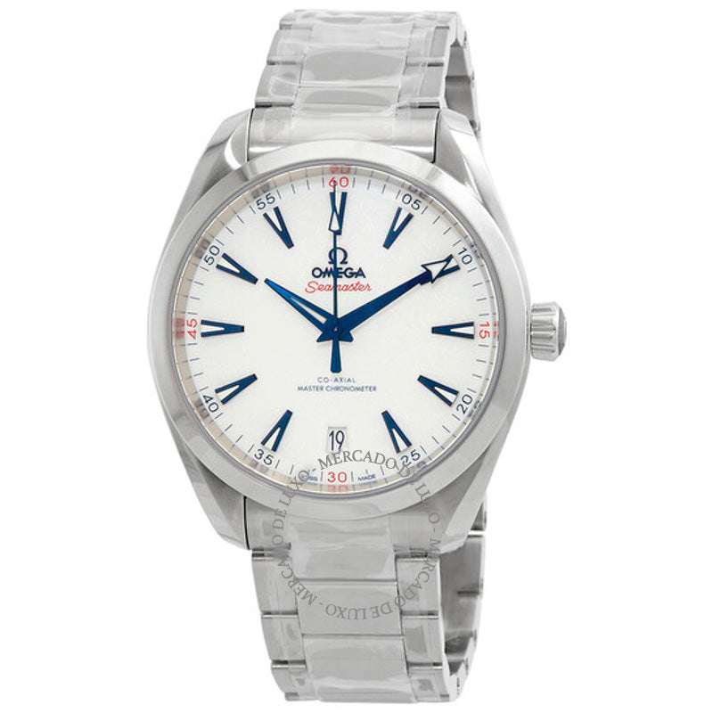 Relógio Seamaster Cronômetro Automático Mostrador Branco 41 mm - Mercado de Luxo - O Maior E-Commerce de Bens, Produtos e Serviços de Luxo do Brasil.