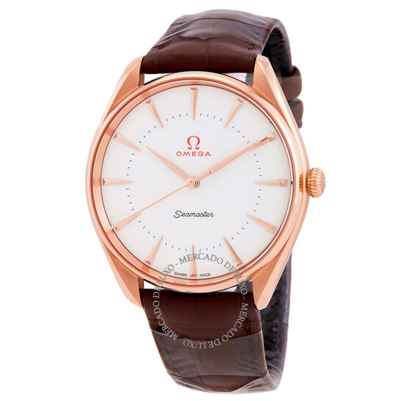 Relógio Seamaster Cronômetro Automático Mostrador Branco 39 mm - Mercado de Luxo - O Maior E-Commerce de Bens, Produtos e Serviços de Luxo do Brasil.