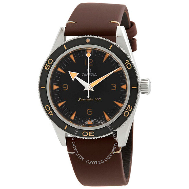 Relógio Seamaster Cronômetro Automático Mostrador Preto 41 mm - Mercado de Luxo - O Maior E-Commerce de Bens, Produtos e Serviços de Luxo do Brasil.
