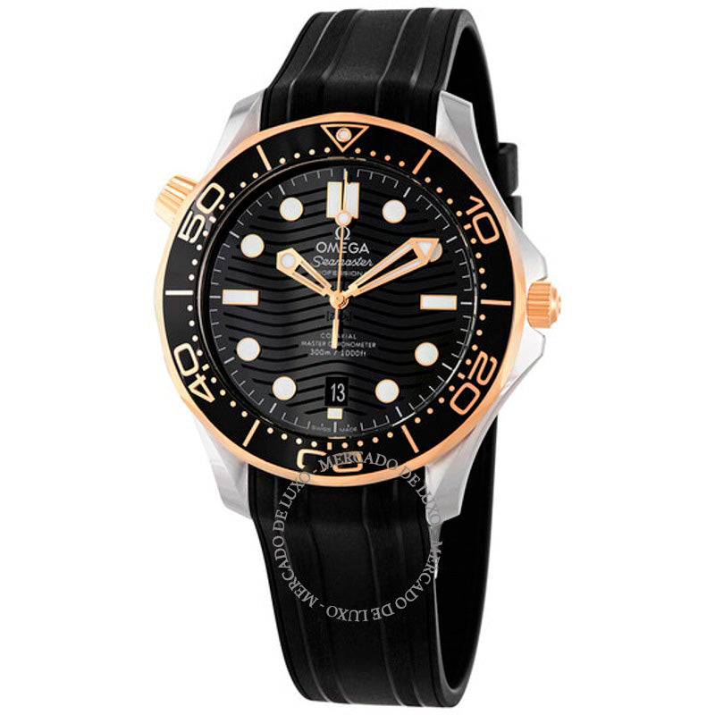 Relógio Seamaster Cronômetro Automático Mostrador Preto 42 mm - Mercado de Luxo - O Maior E-Commerce de Bens, Produtos e Serviços de Luxo do Brasil.