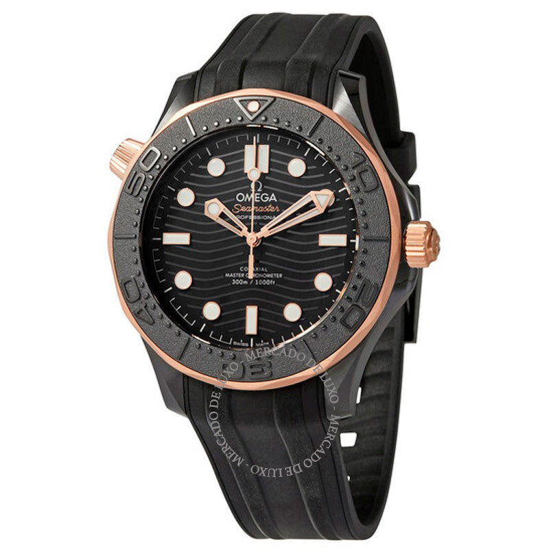 Relógio Seamaster Cronômetro Automático Mostrador Preto 43 mm - Mercado de Luxo - O Maior E-Commerce de Bens, Produtos e Serviços de Luxo do Brasil.