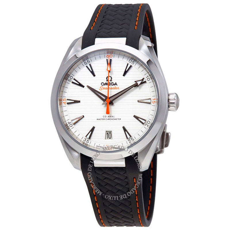 Relógio Seamaster Aqua Terra Automático Mostrador Prateado 41 mm - Mercado de Luxo - O Maior E-Commerce de Bens, Produtos e Serviços de Luxo do Brasil.
