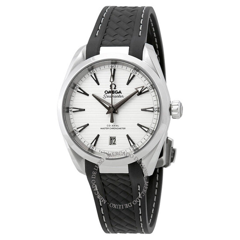 Relógio Seamaster Aqua Terra Automático Mostrador Prateado 38 mm - Mercado de Luxo - O Maior E-Commerce de Bens, Produtos e Serviços de Luxo do Brasil.