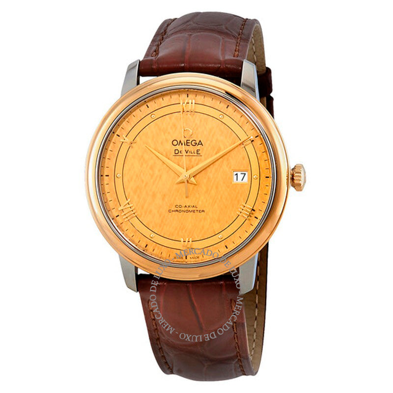 Relógio Mostrador automático de champanhe De Ville Prestige 39 mm - Mercado de Luxo - O Maior E-Commerce de Bens, Produtos e Serviços de Luxo do Brasil.