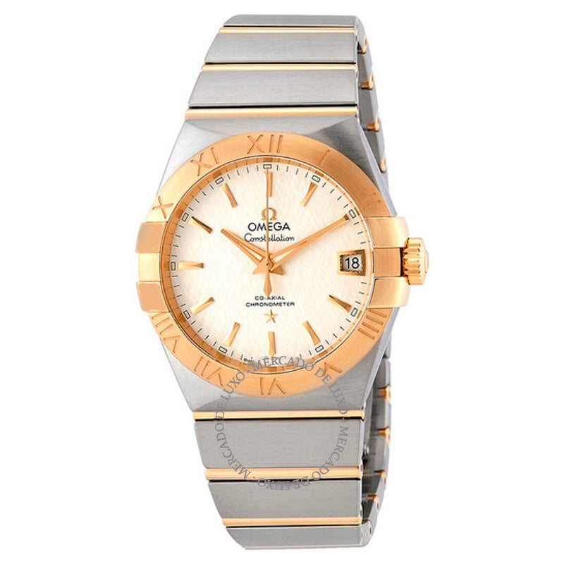 Relógio Constellation Automático Mostrador Opalino Branco 38 mm - Mercado de Luxo - O Maior E-Commerce de Bens, Produtos e Serviços de Luxo do Brasil.