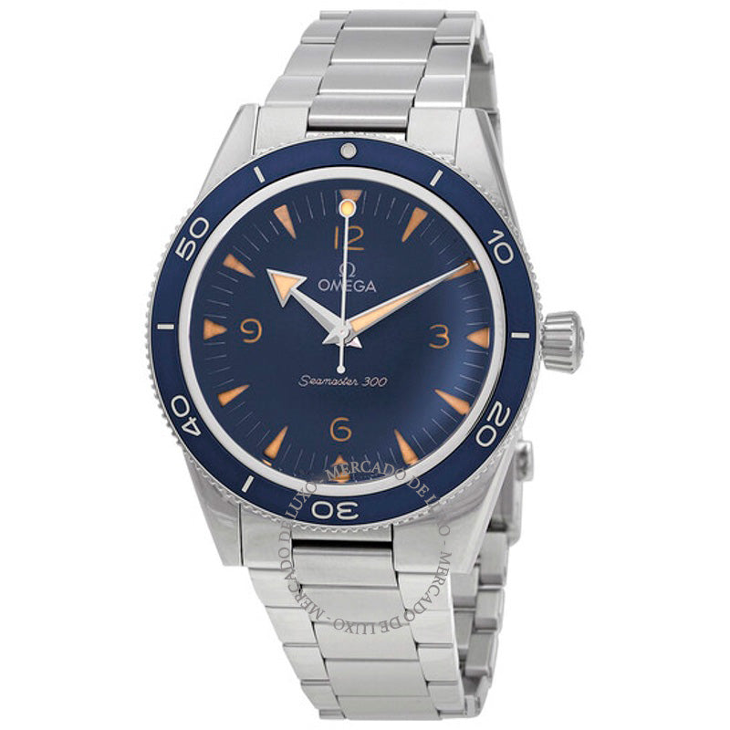 Relógio Seamaster Cronômetro Automático Mostrador Azul 41 mm - Mercado de Luxo - O Maior E-Commerce de Bens, Produtos e Serviços de Luxo do Brasil.