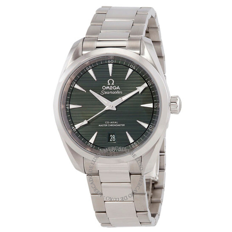 Relógio Seamaster Aqua Terra Automático Mostrador Verde 38 mm - Mercado de Luxo - O Maior E-Commerce de Bens, Produtos e Serviços de Luxo do Brasil.