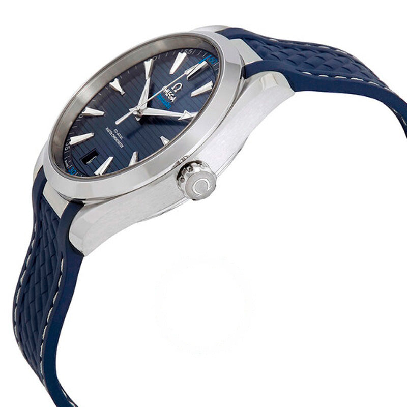 Relógio Seamaster Aqua Terra Automático Mostrador Azul  - Mercado de Luxo - O Maior E-Commerce de Bens, Produtos e Serviços de Luxo do Brasil.