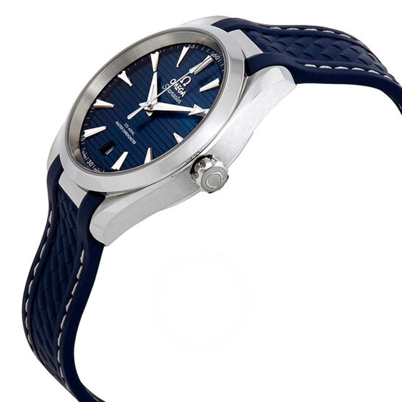 Relógio Seamaster Aqua Terra Automático Mostrador Azul 38 mm - Mercado de Luxo - O Maior E-Commerce de Bens, Produtos e Serviços de Luxo do Brasil.