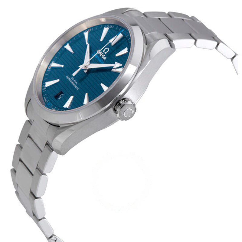 Relógio Seamaster Aqua Terra Automático Mostrador Azul 41 mm - Mercado de Luxo - O Maior E-Commerce de Bens, Produtos e Serviços de Luxo do Brasil.
