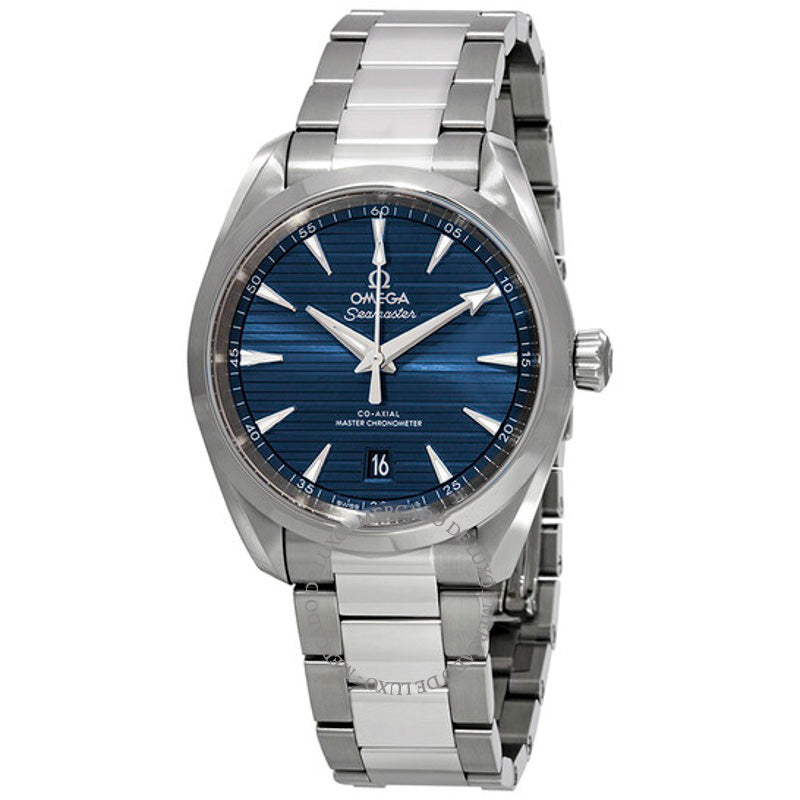 Relógio Seamaster Aqua Terra Automático Mostrador Azul 38 mm - Mercado de Luxo - O Maior E-Commerce de Bens, Produtos e Serviços de Luxo do Brasil.