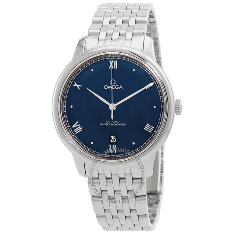 Relógio De Ville Cronômetro Automático Mostrador Azul 40 mm - Mercado de Luxo - O Maior E-Commerce de Bens, Produtos e Serviços de Luxo do Brasil.