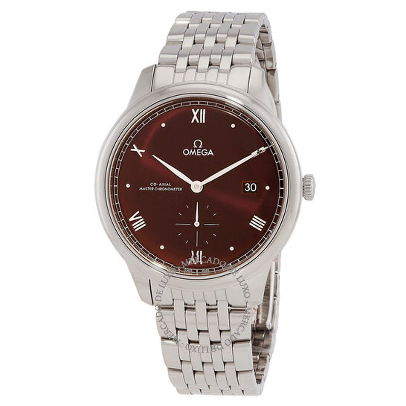 Relógio De Ville Cronômetro Automático Mostrador Vermelho 41 mm - Mercado de Luxo - O Maior E-Commerce de Bens, Produtos e Serviços de Luxo do Brasil.