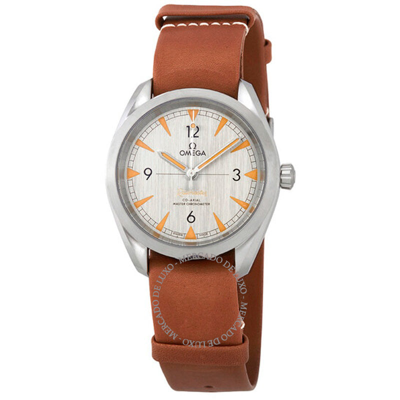 Relógio Seamaster Railmaster Mostrador Cinza Escovado 40 mm - Mercado de Luxo - O Maior E-Commerce de Bens, Produtos e Serviços de Luxo do Brasil.
