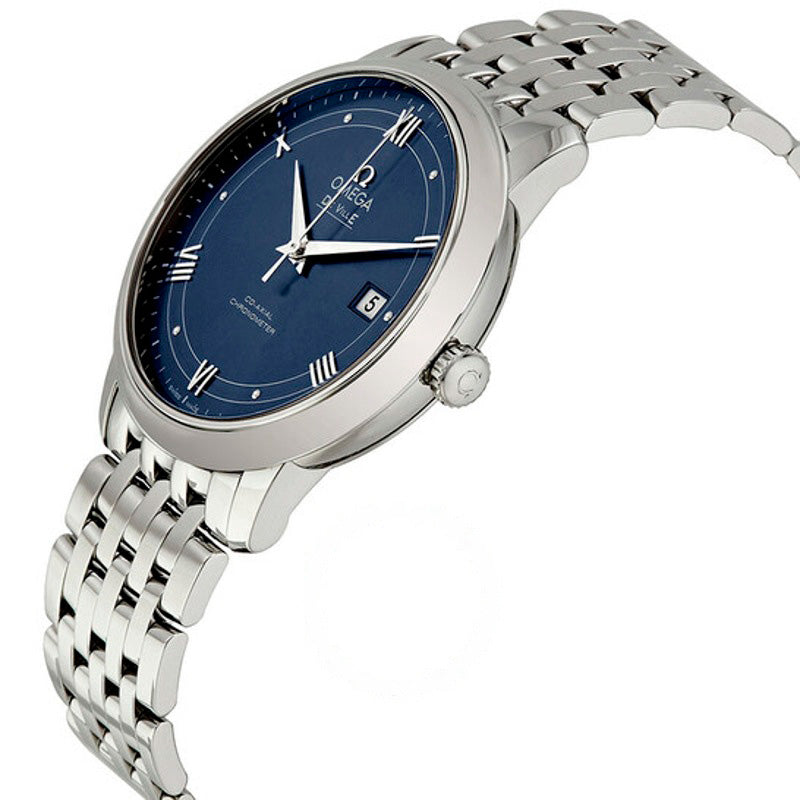 Relógio De Ville Prestige Automático Mostrador Azul 39 mm - Mercado de Luxo - O Maior E-Commerce de Bens, Produtos e Serviços de Luxo do Brasil.