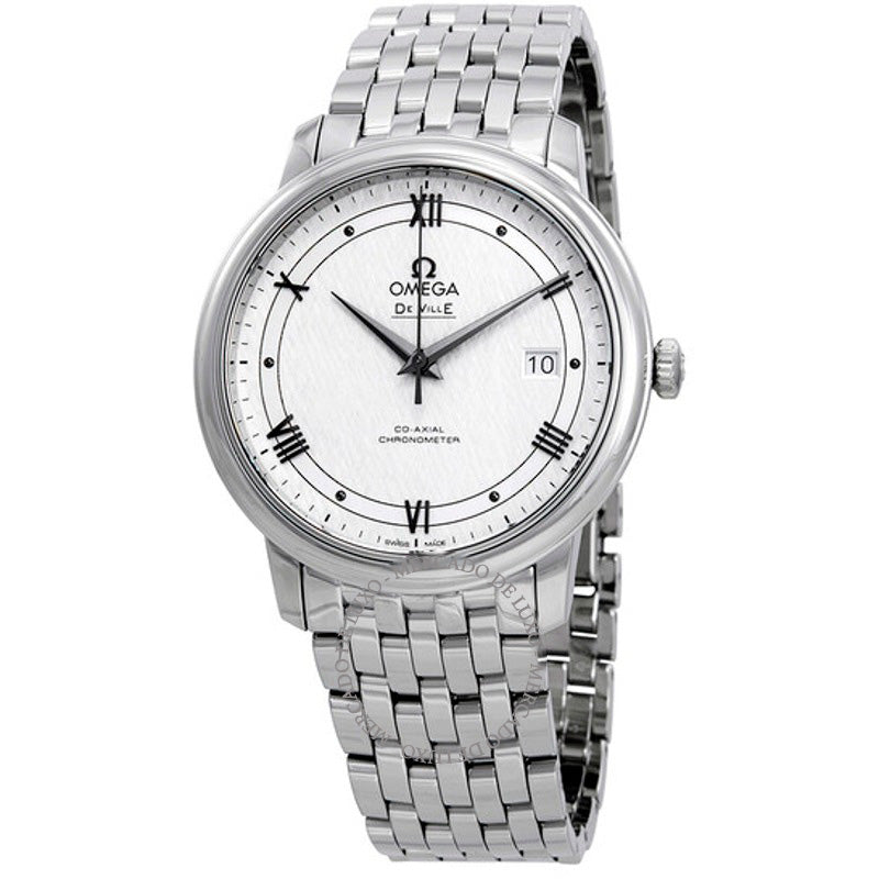 Relógio De Ville Automático Mostrador Branco Prateado 39 mm - Mercado de Luxo - O Maior E-Commerce de Bens, Produtos e Serviços de Luxo do Brasil.