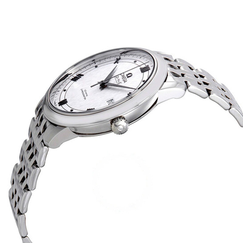 Relógio De Ville Automático Mostrador Branco Prateado 39 mm - Mercado de Luxo - O Maior E-Commerce de Bens, Produtos e Serviços de Luxo do Brasil.