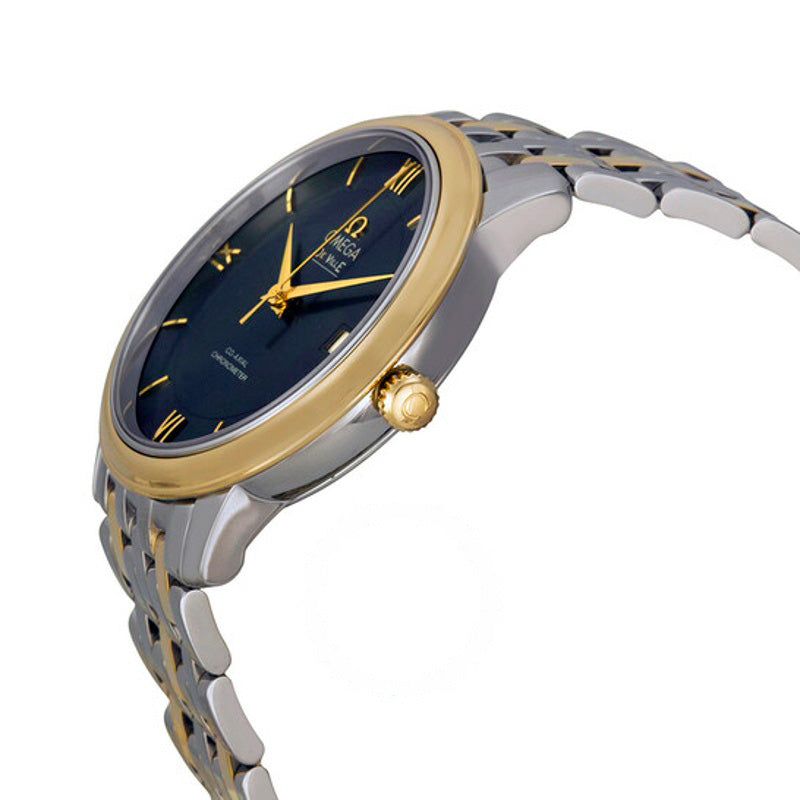 Relógio De Ville Prestige Co-Axial Mostrador Azul 36 mm - Mercado de Luxo - O Maior E-Commerce de Bens, Produtos e Serviços de Luxo do Brasil.