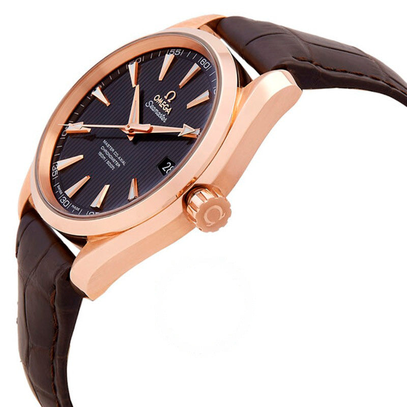 Relógio Seamaster Aqua Terra Mostrador Cinza Teca 41 mm - Mercado de Luxo - O Maior E-Commerce de Bens, Produtos e Serviços de Luxo do Brasil.