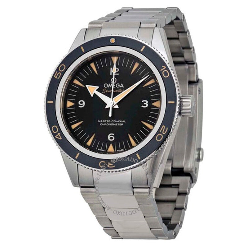 Relógio Seamaster 300 Automático Mostrador Preto  - Mercado de Luxo - O Maior E-Commerce de Bens, Produtos e Serviços de Luxo do Brasil.