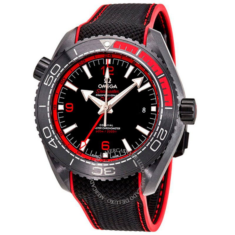 Relógio Seamaster Planet Ocean Mostrador Preto 45 mm - Mercado de Luxo - O Maior E-Commerce de Bens, Produtos e Serviços de Luxo do Brasil.