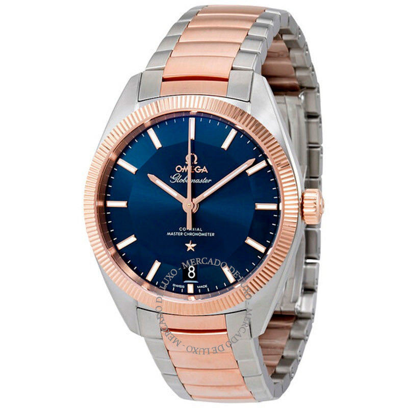 Relógio Globemaster Automático Mostrador Azul 39 mm - Mercado de Luxo - O Maior E-Commerce de Bens, Produtos e Serviços de Luxo do Brasil.
