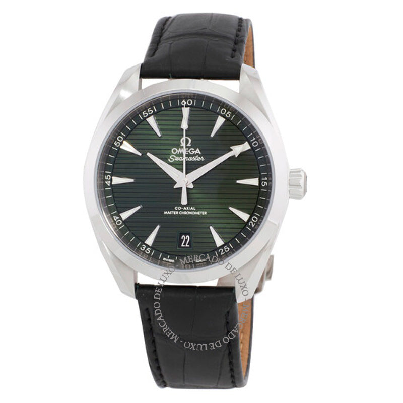 Relógio Seamaster Automático Mostrador Verde 41 mm - Mercado de Luxo - O Maior E-Commerce de Bens, Produtos e Serviços de Luxo do Brasil.