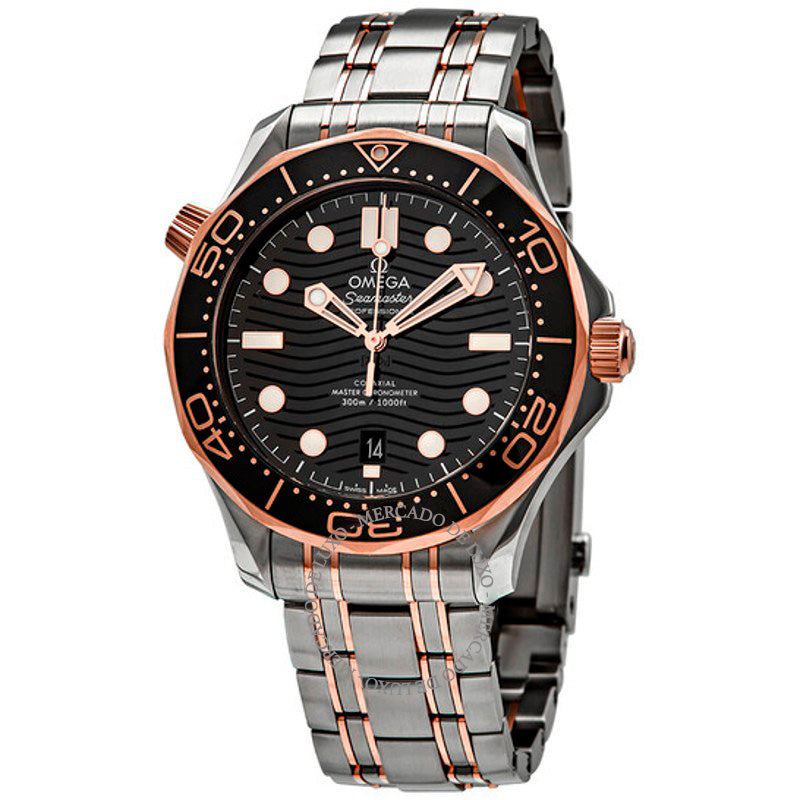 Relógio Seamaster Automático Mostrador Preto  - Mercado de Luxo - O Maior E-Commerce de Bens, Produtos e Serviços de Luxo do Brasil.