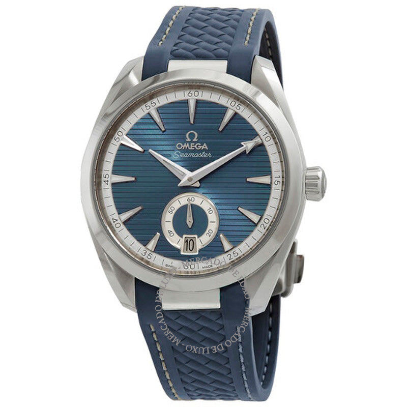 Relógio Aqua Terra Automático Mostrador Azul 41 mm - Mercado de Luxo - O Maior E-Commerce de Bens, Produtos e Serviços de Luxo do Brasil.
