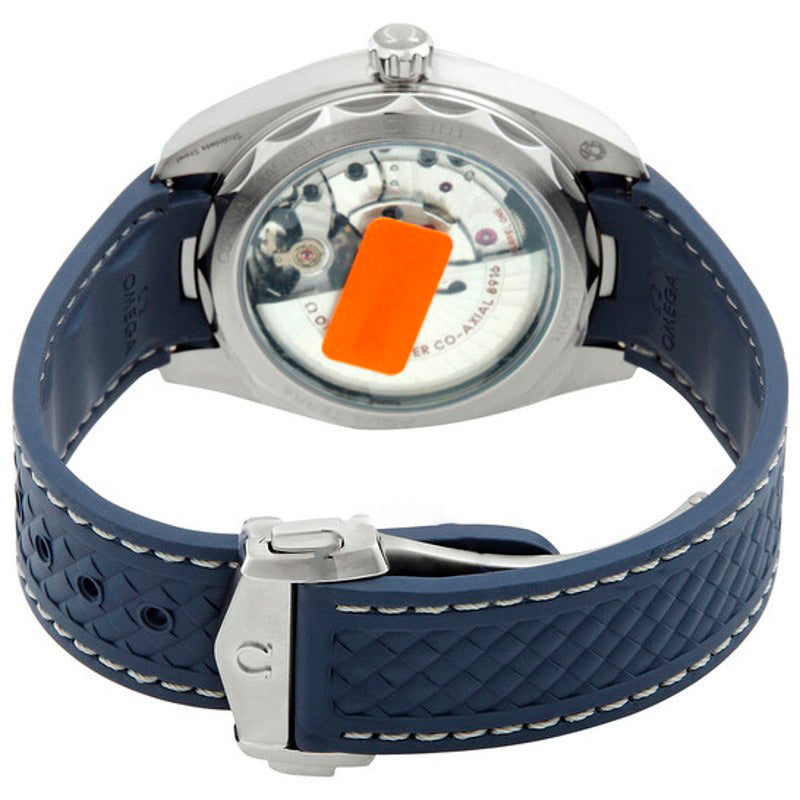 Relógio Aqua Terra Automático Mostrador Azul 41 mm - Mercado de Luxo - O Maior E-Commerce de Bens, Produtos e Serviços de Luxo do Brasil.