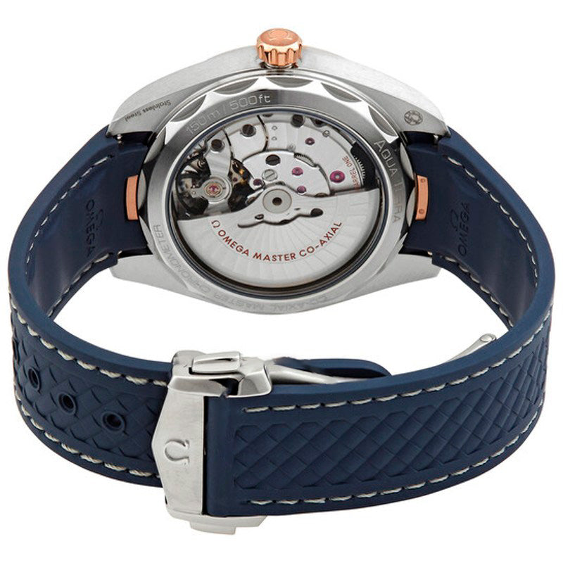 Relógio Aqua Terra Automático Mostrador Azul 41 mm - Mercado de Luxo - O Maior E-Commerce de Bens, Produtos e Serviços de Luxo do Brasil.