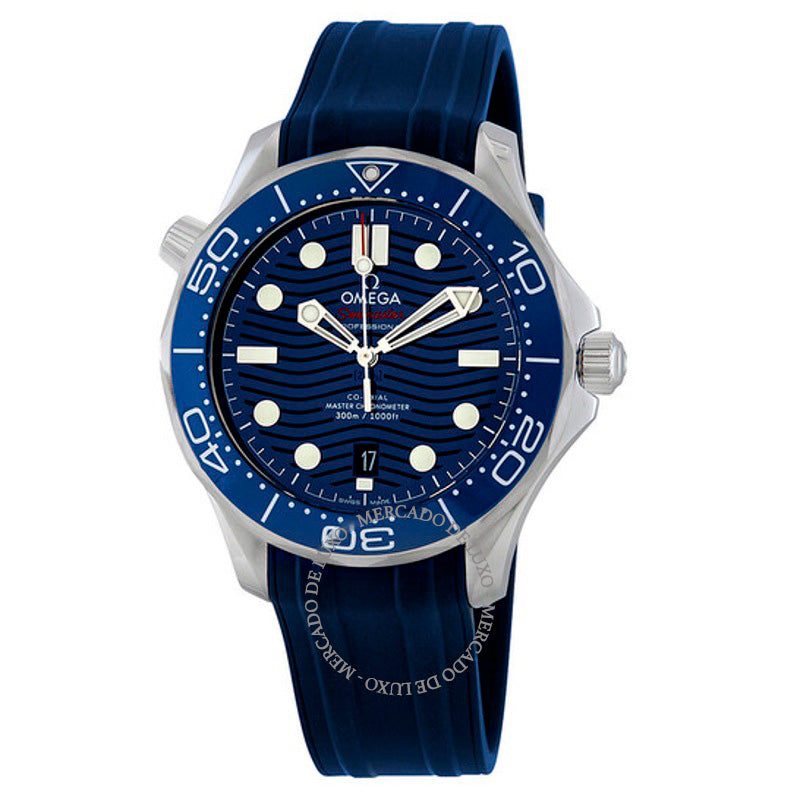 Relógio Seamaster Automático Mostrador Azul 42 mm - Mercado de Luxo - O Maior E-Commerce de Bens, Produtos e Serviços de Luxo do Brasil.