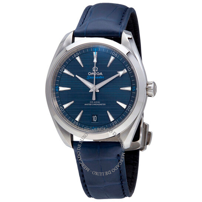Relógio Seamaster Automático Mostrador Azul 41 mm - Mercado de Luxo - O Maior E-Commerce de Bens, Produtos e Serviços de Luxo do Brasil.