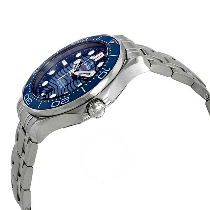 Relógio Seamaster Automático Mostrador Azul 42 mm - Mercado de Luxo - O Maior E-Commerce de Bens, Produtos e Serviços de Luxo do Brasil.