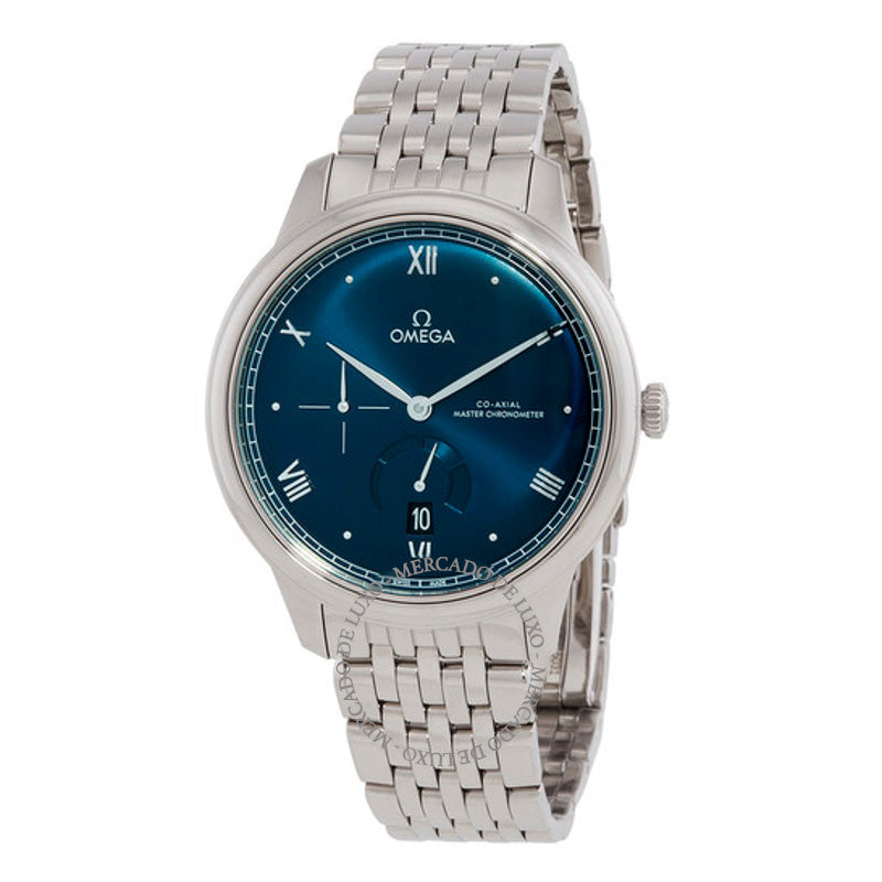 Relógio De Ville Automático Mostrador Azul 41 mm - Mercado de Luxo - O Maior E-Commerce de Bens, Produtos e Serviços de Luxo do Brasil.
