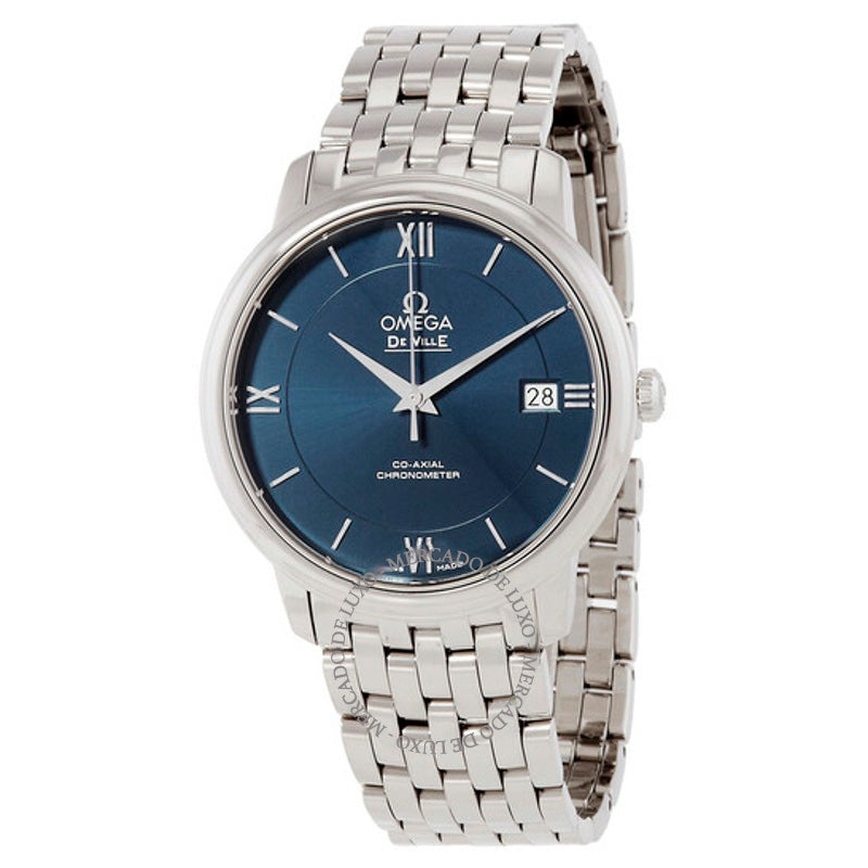 Relógio De Ville Prestige Mostrador Azul 36 mm - Mercado de Luxo - O Maior E-Commerce de Bens, Produtos e Serviços de Luxo do Brasil.