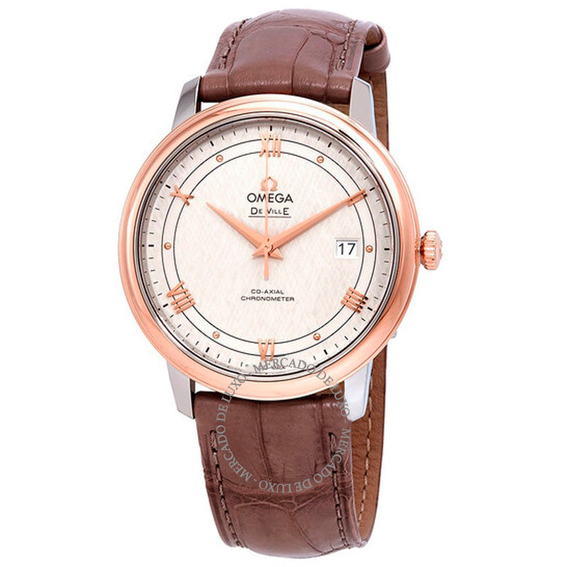 Relógio De Ville Mostrador Marfim Prateado 39 mm - Mercado de Luxo - O Maior E-Commerce de Bens, Produtos e Serviços de Luxo do Brasil.