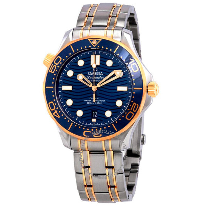 Relógio Seamaster Sedna Mostrador Azul 42 mm - Mercado de Luxo - O Maior E-Commerce de Bens, Produtos e Serviços de Luxo do Brasil.