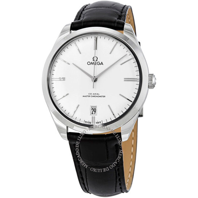 Relógio De Ville Mostrador Prateado 40 mm - Mercado de Luxo - O Maior E-Commerce de Bens, Produtos e Serviços de Luxo do Brasil.