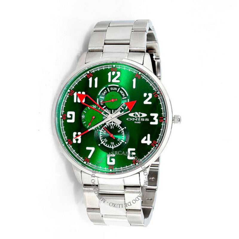 Relógio ON1818 Mostrador Quartzo Branco 45 mm - Mercado de Luxo - O Maior E-Commerce de Bens, Produtos e Serviços de Luxo do Brasil.