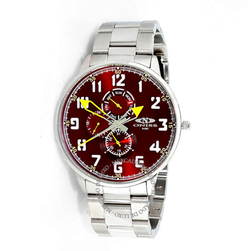 Relógio ON1818 Mostrador Quartzo Marrom 45 mm - Mercado de Luxo - O Maior E-Commerce de Bens, Produtos e Serviços de Luxo do Brasil.